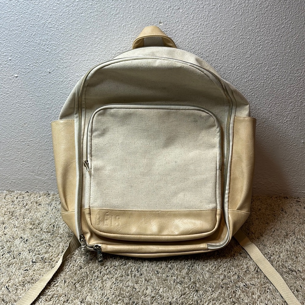 Beis The Backpack in Beige NWOT
